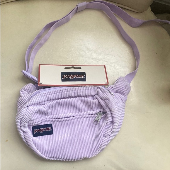 Jansport Handbags - Jansport corduroy crossbody/fanny bag